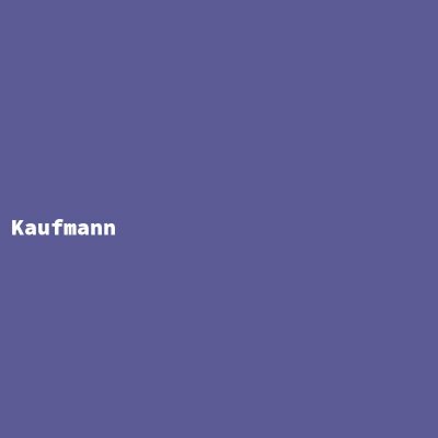 Hersteller: Kaufmann